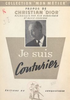 je suis couturier (ebook)-christian dior-9782307340201