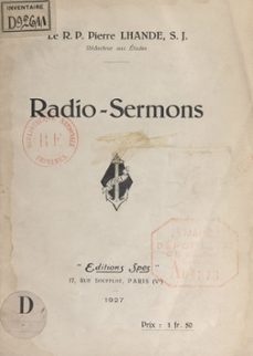 radio-sermons (ebook)-pierre lhande-9782307492801