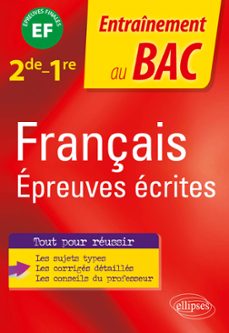 français. 2de-1re. epreuves écrites-9782340062801