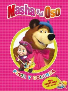 masha y el oso (pinta y colorea)-9788401907401
