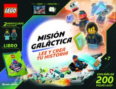 lego. mision galactica: libro con minifiguras y 200 piezas-9788408259701
