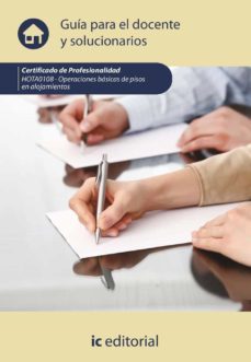 (i.b.d.) hota0108 operaciones básicas de pisos en alojamientos. guía para el docente y solucionarios-s.l. innovacion y cualificacion-9788411035101