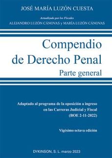 compendio de derecho penal. parte general-9788411700801