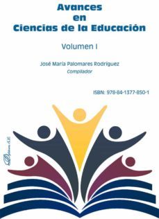 avances en ciencias de la educacion. volumen i. (ebook)-jose maria palomares rodriguez-9788413778501