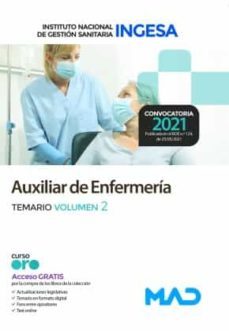 auxiliar de enfermería del instituto nacional de gestión sanitaria (ingesa). temario volumen 2-9788414246801