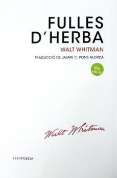fulles d herba-walt whitman-9788415835301