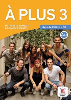 a plus 3 livre de l elève + cd-9788416273201