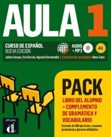 aula  1 pack libro + complemento de gramatica y vocabulario-9788417249601