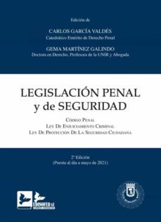 legislacion penal y de seguridad . codigo penal. ley de enjuiciamiento criminal. ley de proteccion de la seguridad-9788418493201