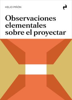 observaciones elementales sobre el proyectar-9788419050601