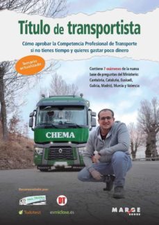 titulo de transportista un manual para aprobar la competencia profesional de transporte-francisco martin jimenez-9788419109101