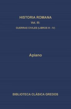 historia romana iii. guerras civiles (libros iii-v) (ebook)-9788424931001
