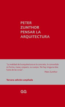 pensar la arquitectura-peter zumthor-9788425227301