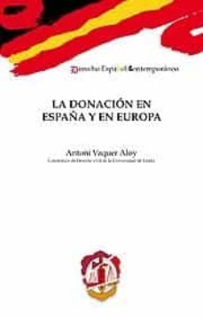 donacion en españa y en europa-9788429016901