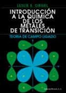 introduccion a la quimica de los metales de transicion-l.e. orgel-9788429174601