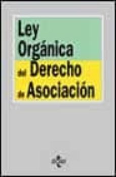 ley organica del derecho de asociacion-juan jose marin lopez-9788430938001