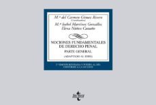 nociones fundamentales de derecho penal: parte general (adaptado al eees)-9788430951901