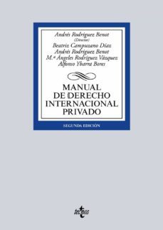 manual de derecho internacional privado (2ª ed.)-andres rodriguez benot-9788430966301