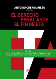 el derecho penal ante el fin de eta-antonio (dir.) cuerda riezu-9788430969401