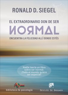 el extraordinario don de ser normal-9788433032201