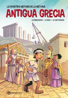 la divertida historia de la historia. antigua grecia. la democracia  la grua  la cartografia (ebook)-jordi bayarri-9788434243101