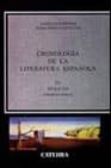 cronologia de la literatura española: siglo xx (primera parte)-9788437615301