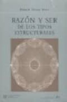 razon y ser de los tipos estructurales-9788438003701