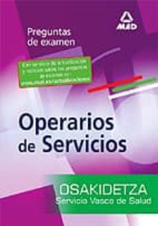 operarios de servicios de osakidetza: preguntas de examen-alvaro et al. muñoz labiano-9788466564601