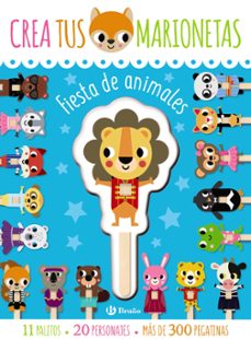 crea tus marionetas. fiesta de animales-9788469665701