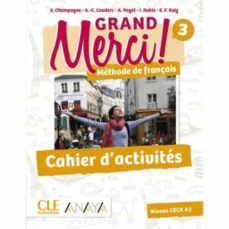 grand merci! methode de français 3º eso . cahier d activites-9788469835401