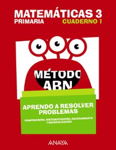 matematicas 3º educacion primaria metodo abn aprendo a resolver problemas 1 mec castellano ed 2018-9788469842201