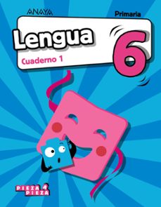 lengua 6º educacion primaria cuaderno 1. cast ed 2019 proyecto pieza a pieza mec-9788469853801