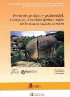 patrimonio geologico y geodiversidad-luis carcavilla urqui-9788478407101