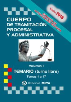 cuerpo de tramitacion procesal y administrativa turno libre volumen i temario-jose luis ramos cejudo-9788482193601