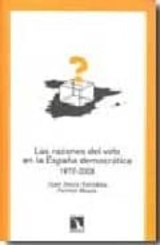 las razones del voto en la españa democratica-9788483194201