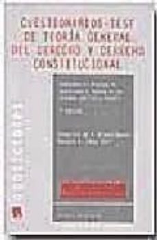 cuestionarios-test de teoria general del derecho y derecho consti tucional-9788484560401