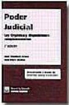poder judicial: ley organica y disposiciones complementarias (6ª ed.)-9788484561101