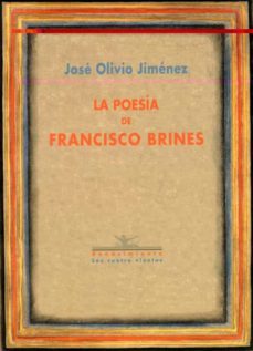 la poesia de francisco brines-9788484720201