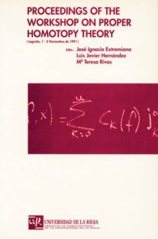 proceedings of the workshop on proper homotopy theory-9788488713001