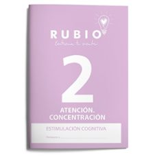 rubio entrena tu mente 2: atencion. concentracion (estimulacion cognitiva)-9788489773301