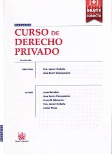 curso de derecho privado 18ª edicion 2015-9788490869901