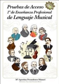 pruebas de acceso 1º de ensañanza profesional de lenguaje musical-maria agustina perandones manuel-9788493706401