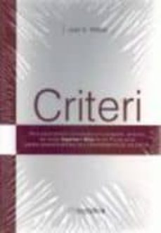 criteri (guia valencia de la llengua)-joan e. pellicer-9788494092701