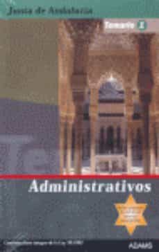 administrativos de la junta de andalucia: temario 1-9788497319201
