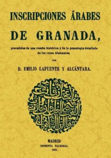 inscripciones arabes de granada (ed. facsimil)-9788497614801