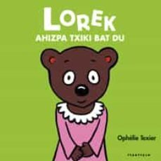 lorek ahizpa txiki bat du-ophelie texier-9788498433401