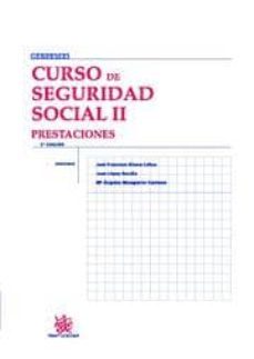 curso de seguridad social ii prestaciones-9788498762501