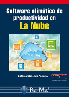software ofimático de productividad en la nube (ebook)-antonio menchen peñuela-9788499645001