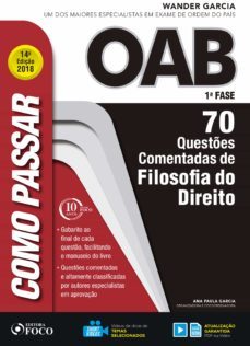 como passar na oab 1ª fase: filosofia do direito (ebook)-wander garcia-ana paula garcia-9788582422601