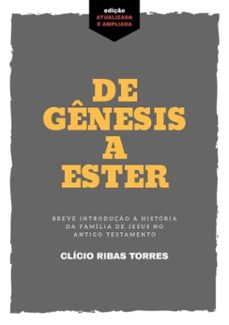 de genesis a ester (ebook)-clício ribas torres-9788591952601